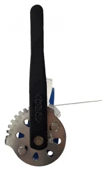 Затвор дисковый поворотный Ду150 (тип 32ч1р) СИБЗТА