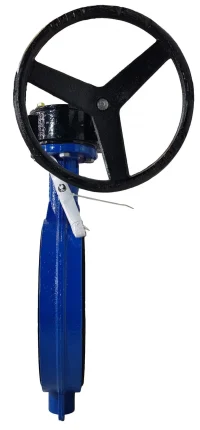 Затвор дисковый поворотный Ду250 с редуктором (тип 32ч501р) СИБЗТА