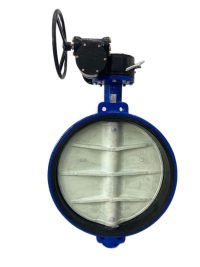 Затвор дисковый поворотный Ду800 с редуктором (тип 32ч501р) СИБЗТА