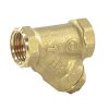 Фильтр Y-обр лат R74A Ду40 Ру30 м/м сл проб Giacomini R74AY107