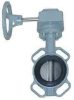 Затвор BUV-VF863D100G Ру16 с редуктором NBR DN100 ABRA диск н/ж