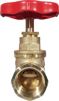 Клапан запорный латунь 15б1п Ру16 Ду15 ОПТИМА