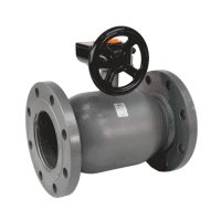 Кран шар ст КШ.Ц.Ф.Р Ду200 Ру25 фл ред LD 200/150.025.Н/П.02