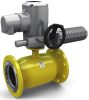 Кран стальной LD газовый полнопроходной под привод фланец-фланец КШ.Ц.Ф.Х.GAS.400.025.П/П.02 DN400 PN25
