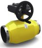 Кран стальной LD газовый с редуктором сварка-сварка КШ.Ц.П.Р.GAS.080/070.025.Н/П.02DN80 PN25