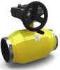 Кран стальной LD газовый с редуктором сварка-сварка КШ.Ц.П.Р.GAS.125/100.025.Н/П.02 DN125 PN25