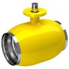 Кран стальной BROEN BALLOMAX газовый с ISO фланцем с рукояткой сварка-сварка DN 150 PN25 КШГ 71.102.150.А.25