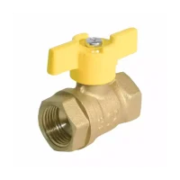 Кран шар лат газ А10/1 Ду20 Ру25 м/м полн баб БАЗ БАЗ.А10.1.20