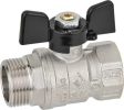 Кран шаровой BUGATTI (ARIZONA) ВН/НP 1 1/4", бабочка