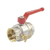 Кран шар лат спуск BVR-D Ду32 Ру40 м/м полн рыч Danfoss 065B8219