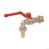 Кран шар водоразб лат BVR-C Ду15 Ру10 р/штуц рыч Danfoss 065B8200