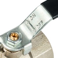 Кран шаровой STOUT полнопроходной ВР/НР 3/4", ручка рычаг