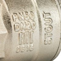 Кран шаровой STOUT полнопроходной ВР/НР 3/4", ручка рычаг