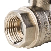 Кран шаровой STOUT полнопроходной ВР/ВР 1/2", ручка бабочка