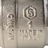 Кран шаровой STOUT полнопроходной ВР/ВР 1", ручка бабочка