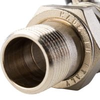 Кран шаровой STOUT полнопроходной с американкой ВР/НР 3/4", ручка бабочка