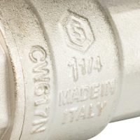 Кран шаровой STOUT полнопроходной с американкой ВР/НР 1 1/4", ручка бабочка