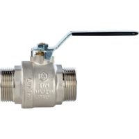 Кран шаровой STOUT полнопроходной НР/НР 1 1/4", ручка рычаг