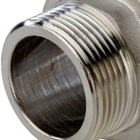 Кран шаровой STOUT полнопроходной НР/НР 1 1/4", ручка бабочка