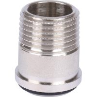 Кран шаровой STOUT полнопроходной с американкой ВР/НР 3/4", доп. уплотниение ручка бабочка