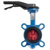 Затвор дисковый поворотный чугун VPI4448-02NI Ду 65 Ру16 Tecofi