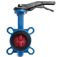 Затвор дисковый поворотный чугун VPI4448-02NI Ду 65 Ру16 Tecofi