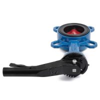 Затвор дисковый поворотный чугун VPI4448-02NI Ду 65 Ру16 Tecofi