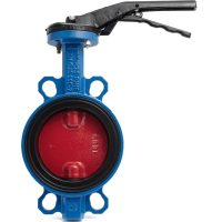 Затвор дисковый поворотный чугун VPI4448-02NI Ду 125 Ру16 Tecofi