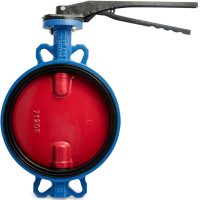 Затвор дисковый поворотный чугун VPI4448-02NI Ду 300 Ру16 Tecofi