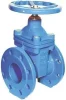Задвижка с обрезиненным клином с маховиком тип 47GV DN600 PN10, DENDOR