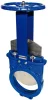 Задвижка стальная шиберная с редуктором тип K51GV DN800 PN10, DENDOR