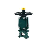 Шиберная ножевая задвижка со штурвалом VG3400-00NI DN125 PN10, TECOFI