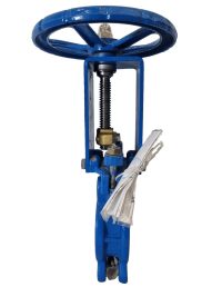 Задвижка шиберная чугунная DN150 PN10 СИБЗТА