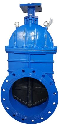 Задвижка с обрезиненным клином 30ч939р Ру10 Ду400 СИБЗТА