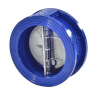 Клапан обр чуг 2/ств Ду125 Ру16 м/фл ств/нерж Zetkama 407A125C54