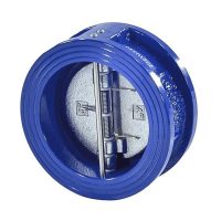 Клапан обр чуг 2/ств Ду80 Ру16 м/фл ств/чуг Zetkama 407A080C56