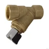 Фильтр Y-обр лат FVR-D Ду25 Ру25 м/м 130C со сливным краном сл кран Danfoss 065B8243
