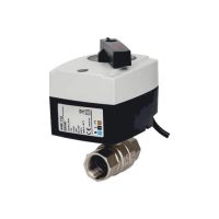 Кран шар лат AMZ 112 нк Ду25 Ру40 м/м полн с эл/привод Danfoss 082G5408