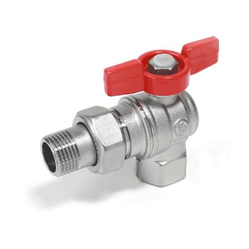 Кран шар лат хр Ду25 Ру16 м/амер полн угл баб Giacomini R789X007