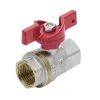Кран шар лат 1002 Euro нк Ду25 Ру25 м/м полн баб Aquasfera 1002-03 .