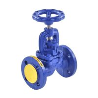 Клапан запорн чуг Ду40 Ру16 фл сальн Zetkama 215A040C00