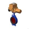 Затвор поворот чуг EPDM Ду250 Ру16 эл/п д/чуг Tecofi VPI4448-B24EP0250