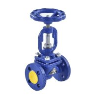 Клапан запорн ст Ду15 Ру40 фл сальн Zetkama 215F015E01