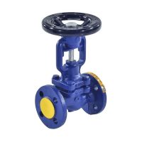 Клапан запорн чуг Ду40 Ру16 фл сильф Zetkama 234A040C01