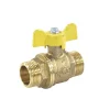 Кран шар лат газ 11Б27фтМ Ду15 Ру40 р/р полн баб VALFEX VF.279.LB3.012