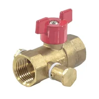 Кран шар лат спуск Ду20 Ру16 м/м баб Пензапромарматура 01921011