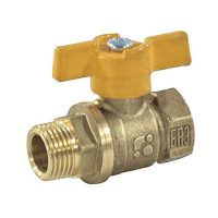 Кран шар лат газ А11/1 Ду15 Ру40 м/р полн баб БАЗ БАЗ.А11.1.15.40