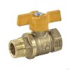 Кран шар лат газ А11/1 Ду25 Ру40 м/р полн баб БАЗ БАЗ.А11.1.25.40