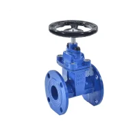 Задвижка чуг аналог МЗВ Ду250 Ру10 гайка чуг шт ст 30ч39р Китай