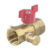 Кран шар лат спуск Ду20 Ру16 м/м баб Пензапромарматура 019021011